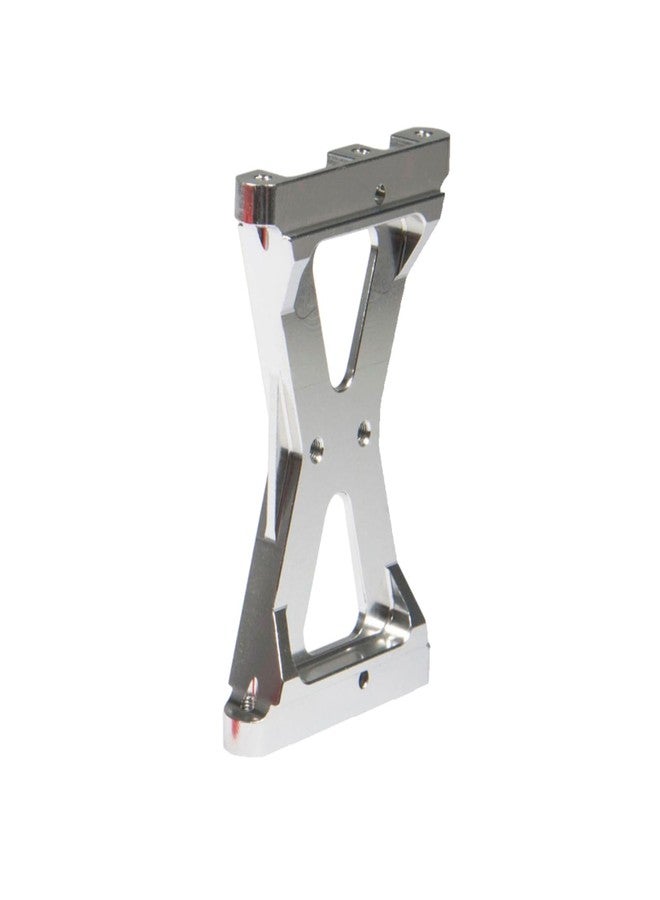 JGGZONE RC Chassis Brace Crossmember Aluminum Alloy Rear Beam Mounts Upgrade Part for 1/10 TRX4 RC Crawler Car Upgrade Replacement Parts (Silver) - Image 2